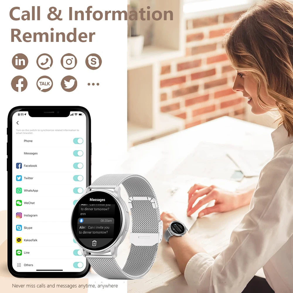 Reloj inteligente MEVADEN Y22, sport Fitness martwatch para Android IOS Y22