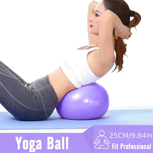 5-piece Pilates Basic Set Fitness Ball Elastic Stretch Belt Back Shaping Muscle Training Fitness Yoga Equipment