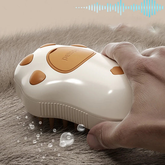 Cepillo de Masaje y Baño 3 en 1 para Mascotas