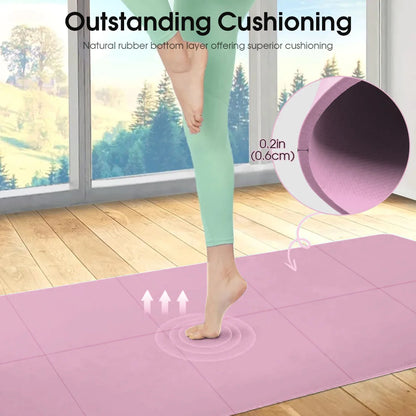Esterilla de Entrenamiento Antideslizante – Ideal para Yoga, Fitness y Gimnasio en Casa