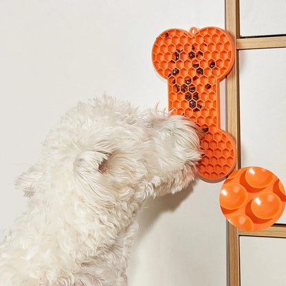 Almohadilla de silicona para la comida lenta de perro entretenimiento y alimentación aludable