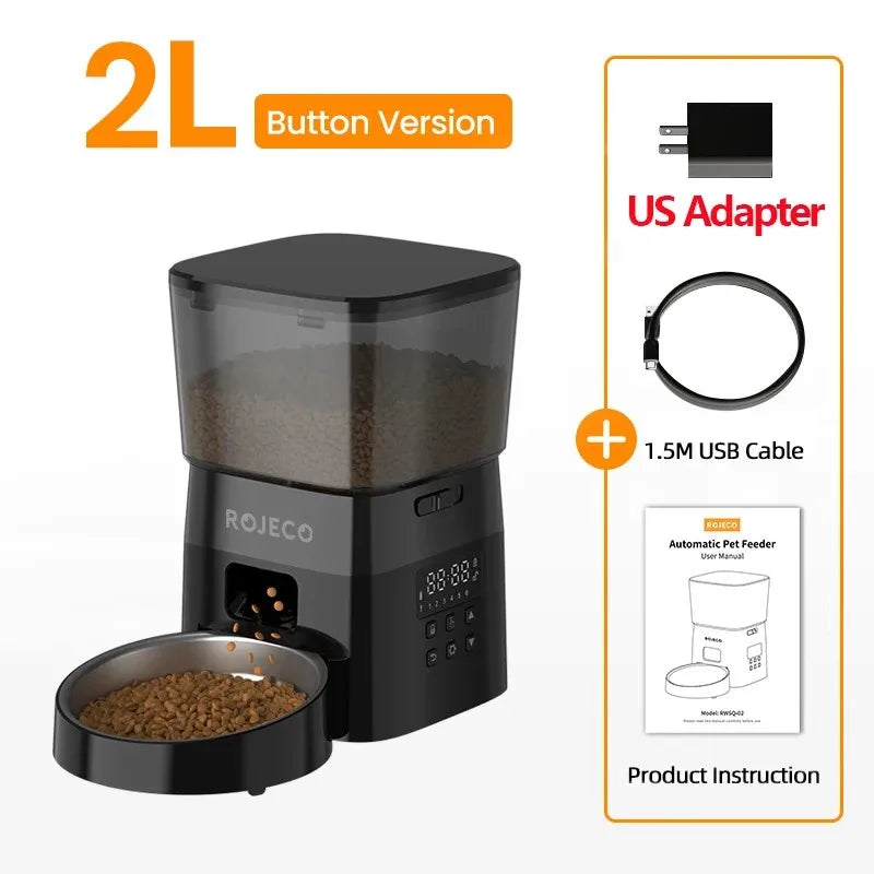 Comedor automatico para perros y gatos control inteligente