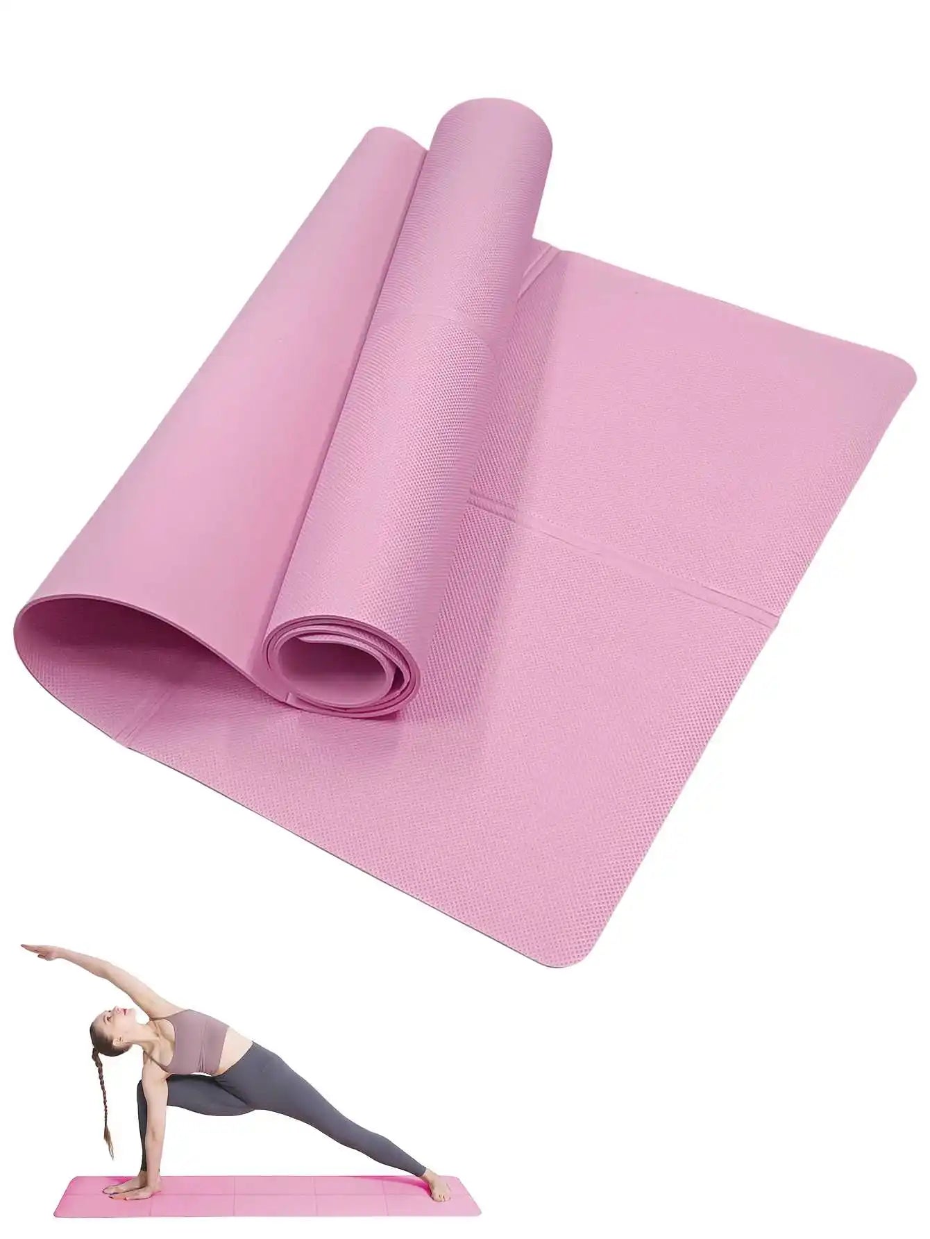 Esterilla de Entrenamiento Antideslizante – Ideal para Yoga, Fitness y Gimnasio en Casa
