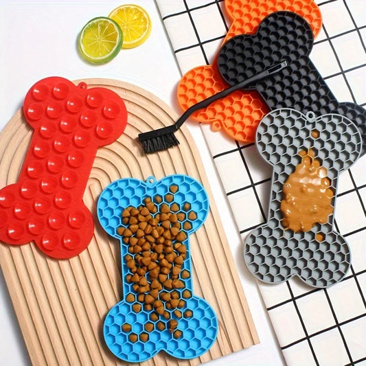 Almohadilla de silicona para la comida lenta de perro entretenimiento y alimentación aludable