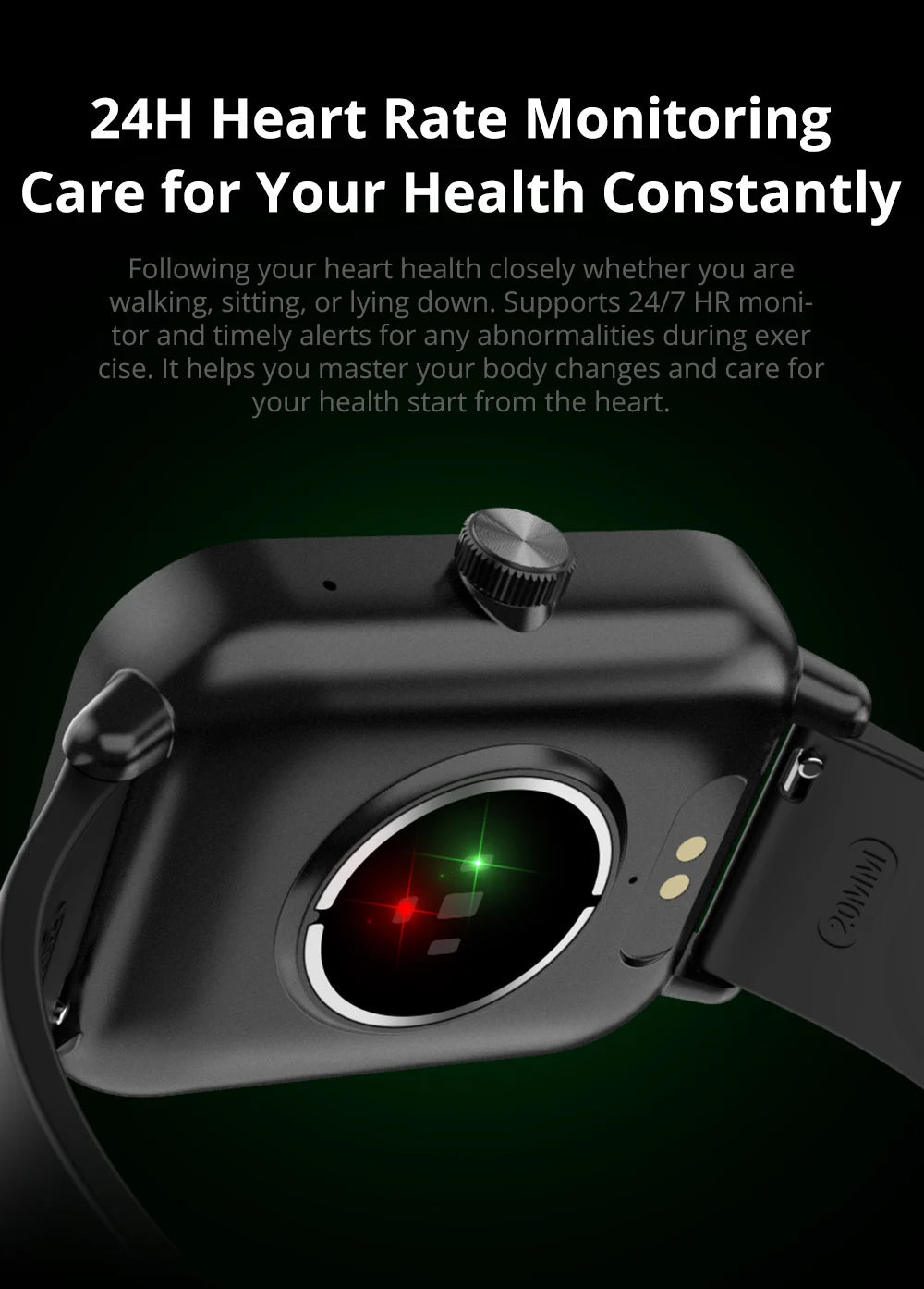 Reloj inteligente COLMI P81 ultra de 1,9 pulgadas deportivo para hombres y mujeres