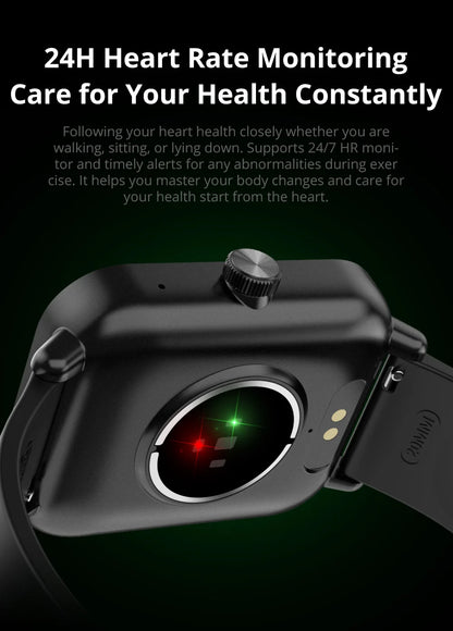Reloj inteligente COLMI P81 ultra de 1,9 pulgadas deportivo para hombres y mujeres