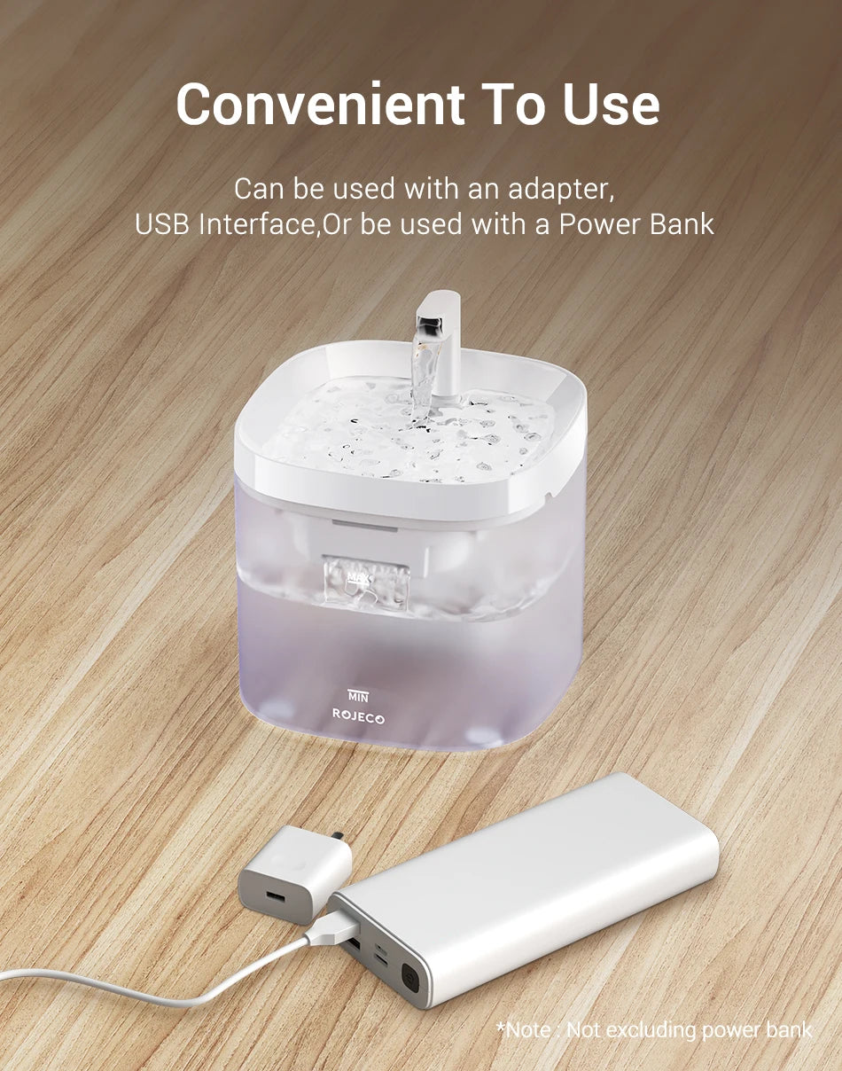 Fuente dispensadora de agua para perros y gatos con filtros de purificacion y  recirculación.