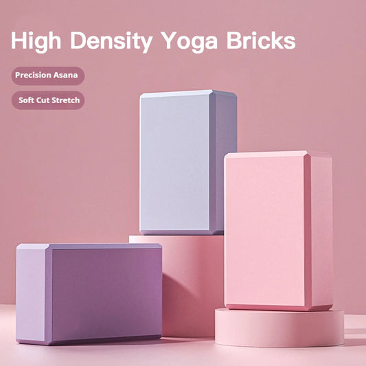 Bloques fitness para yoga, gimnasio o entrenamiento en casa