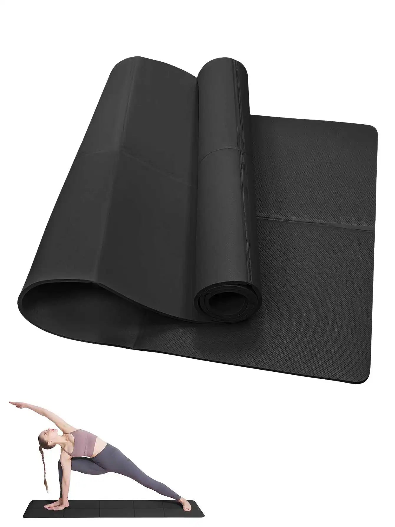 Esterilla de Entrenamiento Antideslizante – Ideal para Yoga, Fitness y Gimnasio en Casa
