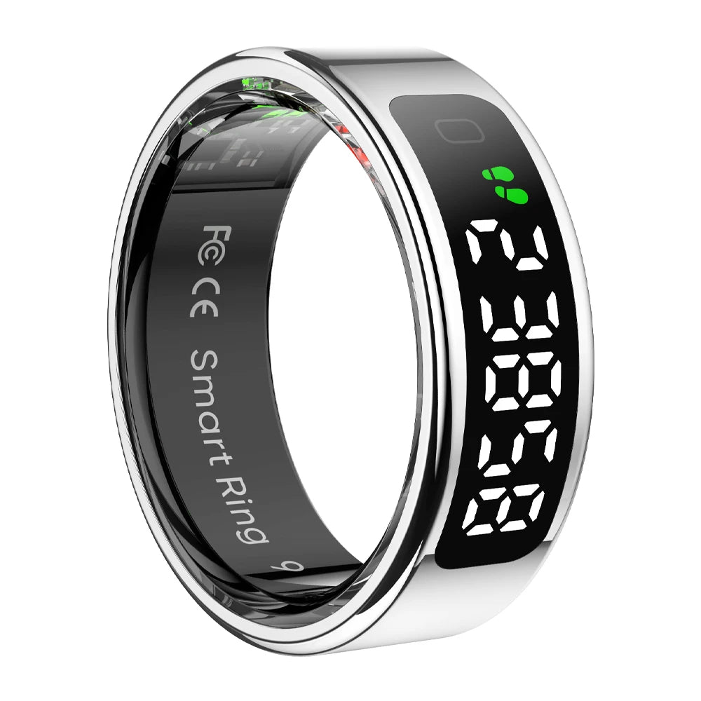 Anillo inteligente COLMI R12 2025 con pantalla táctil resistente al agua