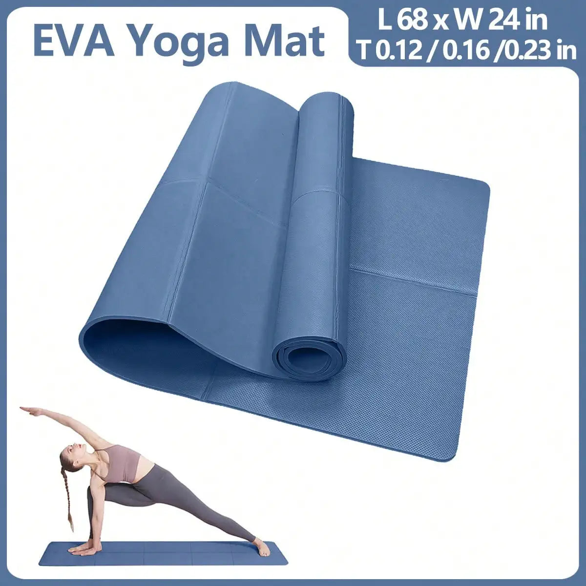 Esterilla de Entrenamiento Antideslizante – Ideal para Yoga, Fitness y Gimnasio en Casa