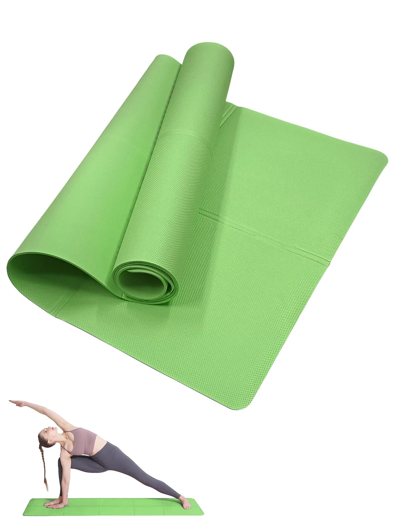 Esterilla de Entrenamiento Antideslizante – Ideal para Yoga, Fitness y Gimnasio en Casa