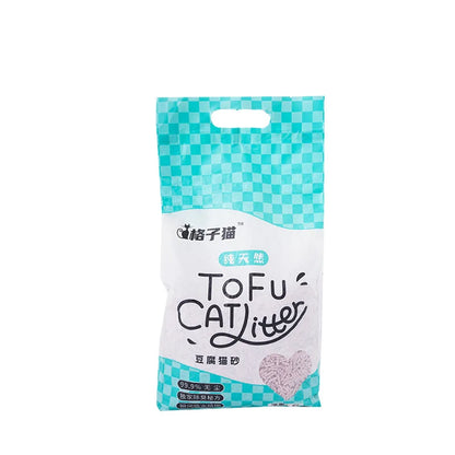 Arena de tofu de alta absorcion con un calido olor a lavanda