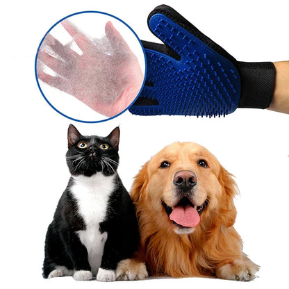 Guante Quitapelos Profesional – Masajea y Cepilla a tu Mascota en un Solo Paso