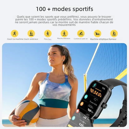 Reloj inteligente COLMI P81 ultra de 1,9 pulgadas deportivo para hombres y mujeres