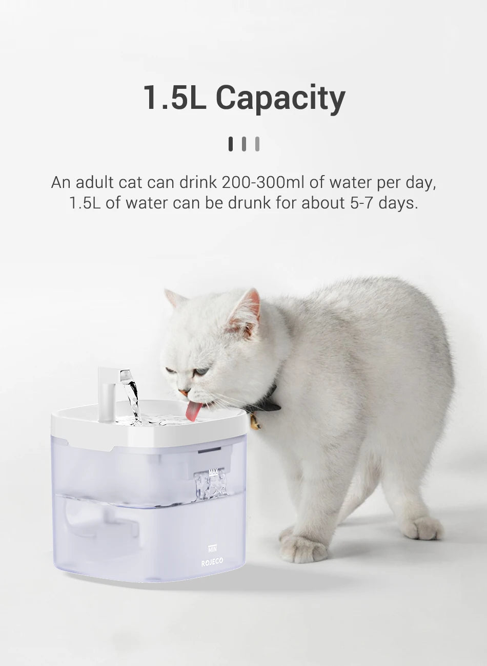Fuente dispensadora de agua para perros y gatos con filtros de purificacion y  recirculación.