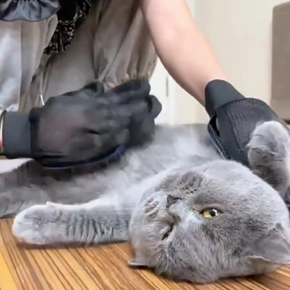 Guante Quitapelos Profesional – Masajea y Cepilla a tu Mascota en un Solo Paso